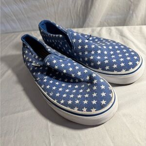 Vans- Stars design, size 8.5 Women